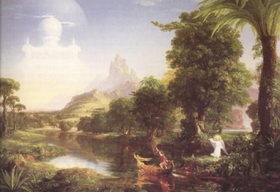 Thomas Cole The Voyage of Life,Youth (mk19)